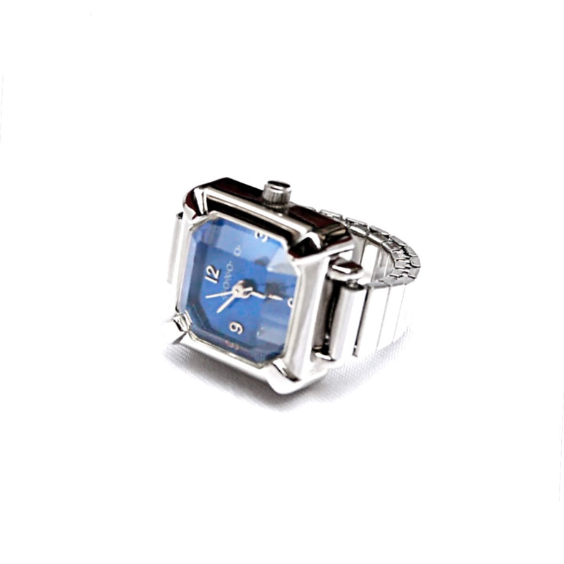 Sapphire Blue Emerald Ring Watch on Sale