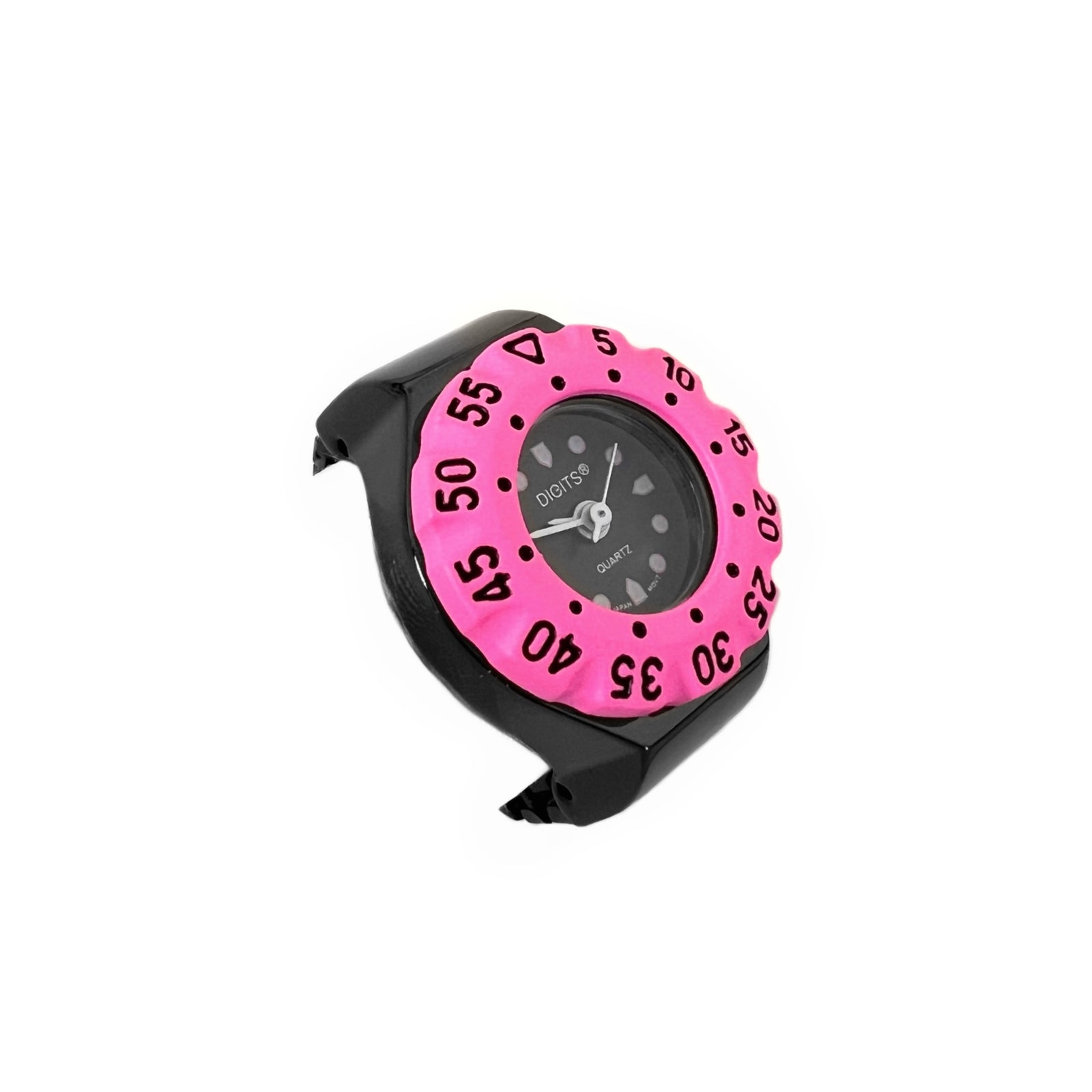 Chromatic Chrono Diver Ring Watch in Bubblegum Pop – DIGITS®