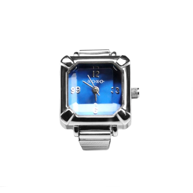 Sapphire Blue Emerald Ring Watch on Sale