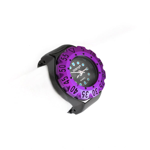 Black and purple online watch